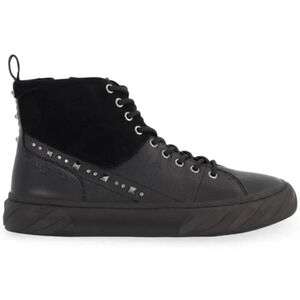 Karl Lagerfield High Top Studded Zip Sneakers. Sz: 9.5